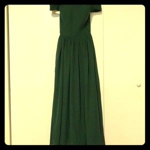 Formal Deep Green Dress